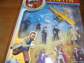 Comics: LAS AVENTURAS DE TINTIN, EL SECRETO DEL UNICORNIO, CAJA FIGURAS SIN ESTRENAR